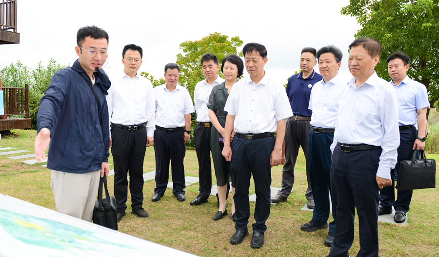 民盟江蘇省委會來淮開展美麗江蘇建設民主監(jiān)督工作