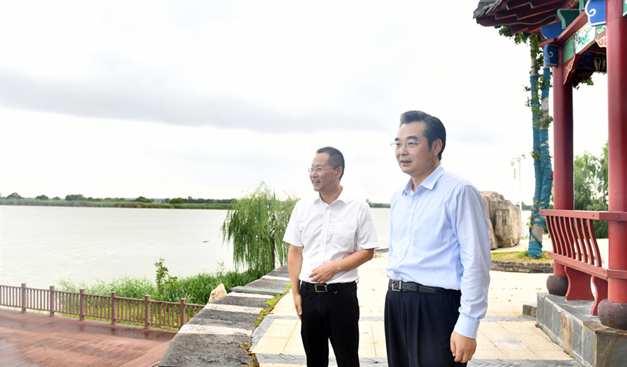 市領導調研生態(tài)環(huán)境保護督察問題整改情況
